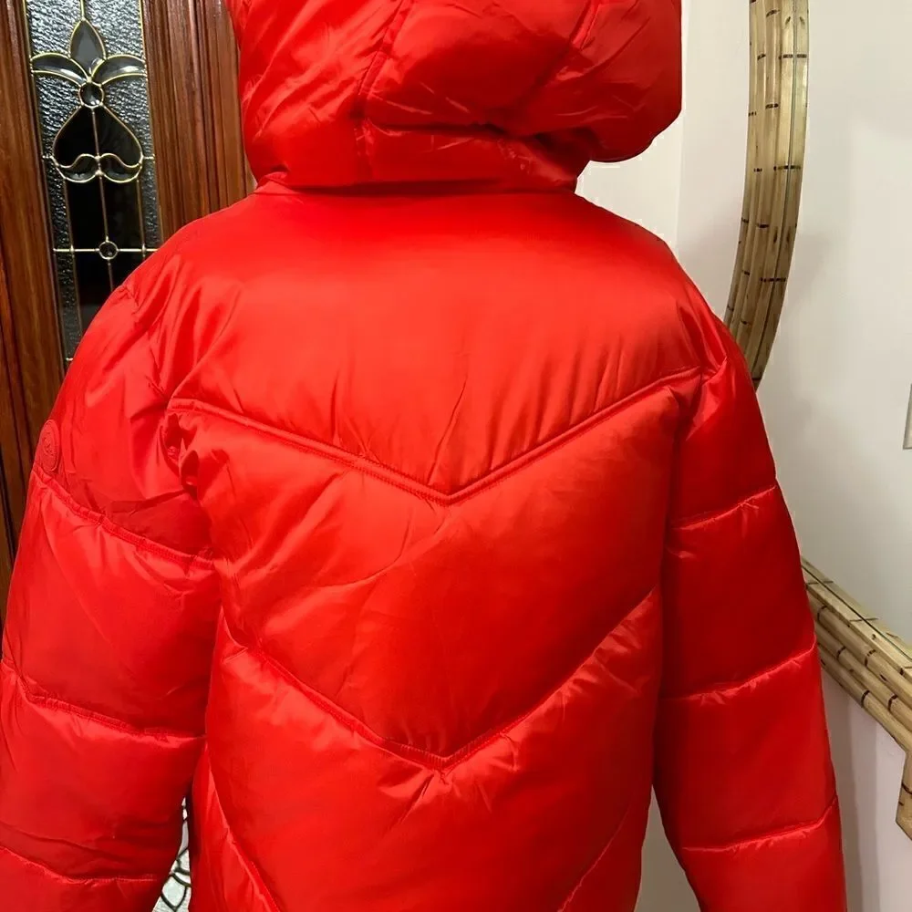 Women’s UGG water, resistant puffer, jacket, size large - Picture 7 of 9